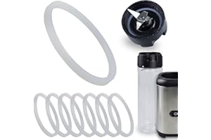 Hohitenz Lot de 8 joints en silicone pour couvercle de lame compatible avec WMF Kult X Mix & Go Mini Smoothie Maker joints de rechange pour couvercle de bol de blender (non adapté au couvercle To-Go)