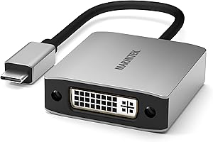 Cable Adaptador USB C a DVI - Marmitek UD23 - Conexión Thunderbolt 3 a DVI - Conecte su Mac o computadora portátil a una Pantalla o proyector Antiguo - Convertidor USBC