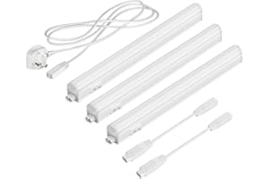 parlat LED Under-Cabinet Lights Rigel, 31.3cm Each, 397lm Each, Warm-White, Set of 3, BS