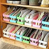 codinex (TM) multiuso organizador de zapatos zapato de plástico caja de almacenaje estilo coreano calcetines ropa interior zapatos gancho para organizar zapatos