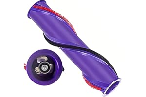 QiNu Brosse à Rouleau pour Dyson V10 V8,Brosse de Rechange pour Dyson V10 V8,Brosse de Nettoyage de Tapis de Rechange pour Tête de Moteur Triangulaire de V10 V8.（Entraînement à 3 Broches，50MM）