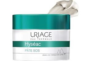 ‎URIAGE Uriage Hyséac SOS Paste Anti-Unreinheiten 15ml - Nachtpflege für Pickelreifung - Fettige, Akneanfällige Haut - Mit Grünem Ton, Zink & Teebaum - Korrigiert ab der 1 Nacht - Paraben & Duftstofffrei