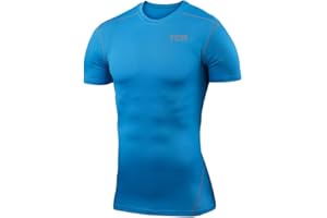 TCA Garçon Pro Performance T-Shirt de Compression à Manches Courtes