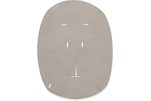 hauck Housse Transat Bebe pour Balancelle Alpha Bouncer Premium, Alpha Bouncer Deluxe, Alpha Bouncer 2in1, Coton Mousseline Respirant, 85 cm x 74 cm x 0,25 cm, Beige