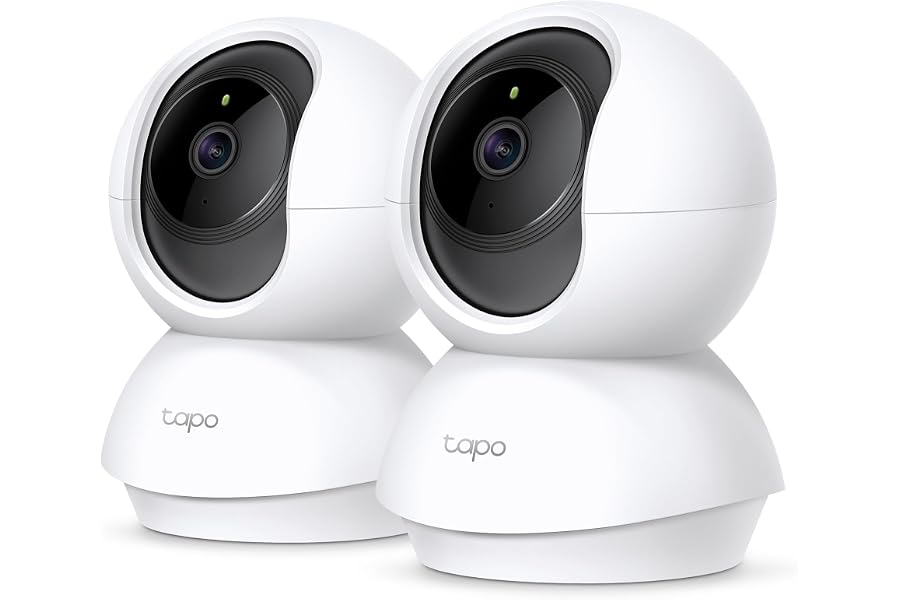 Tapo TP-Link C200P2 360° Überwachungskamera für den Innenbereich, 1080P, Nachtsicht, Bewegungserkennung, Zwei-Wege-Audio