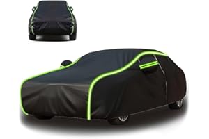 XMYAN Car Cover Full Garage for Puma, Waterproof Car Cover, Breathable Full Car Cover, Dustproof, Windproof, Snowproof, UV Protection, Outdoor Garage (Black, for Puma)