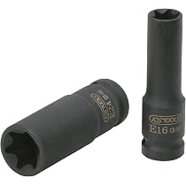 KS Tools Bit-dop 1/2 Voor Torx-E Bouten – E12, Lengte 150 Mm, Gefosfateerd, Hoogwaardig Gereedschap Voor Auto En Industrie