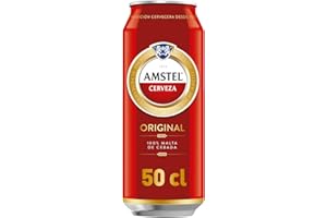 Amstel Original Bier (EINWEG 24x500 ml) (Pack 24 Dosen) Das Bier, Beer, Sor, Ol, Cerveza, Piwo, Olut, Biere, пиво, bier geschenke, biere der welt, bier geschenk, bier set, Pils