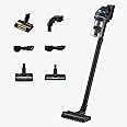 Samsung Jet 85 Cordless Stick Vacuum Cleaner, 60 Minute Run Time, 210W Suction Power, Lightweight Design, Powerful Cleaning, Extreme Suction, Black Chrometal, VS20C8524TB/SG