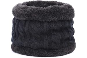 HILEYU Kinder Schals Baumwolle Kinder Loop Schal Herbst-Winter-Schlauchschal Halsband Halswärmer Rundschal Kleinkinderschals für Jungen Mädchen