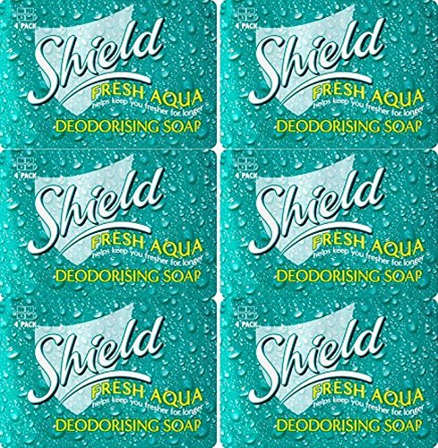 Shield Soap Aqua 4 Pack 115g x 6 Packs