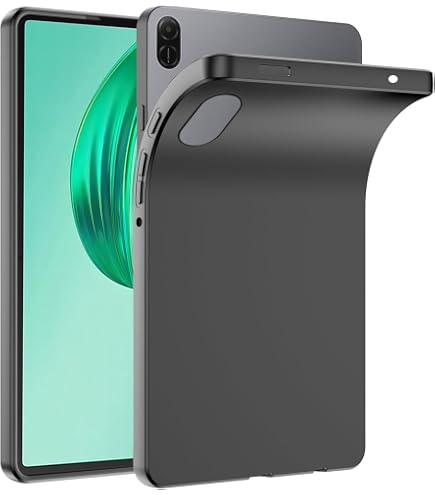 REY Transparente Silikonhülle Für Honor PAD 9 12,1" – TPU Anti-Schock, Ultra Dünn, Maximale Protection