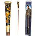 The Noble Collection - Theseus Scamander Wand In A Standard Windowed Box - 14in (35cm) Wizarding World Wand - Fantastic Beasts Film Set Movie Props Wands