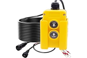 mxuteuk 4 linee di carrello di scarico interruttore telecomando rimorchio 12V DC rimorchio interruttore di controllo di sollevamento porta di sollevamento camion carrello rimorchio elevatore G018-4W