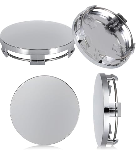 NANNUT 4 Pezzi Coprimozzi Auto, per Dacia Duster Logan Sandero Lodgy Stepway, 56 Mm, Cerchi Antipolvere Tappi Centro Ruota Distintivo, Coprimozzi Impermeabili, Accessori Decorazione Esterna,Bla-CK