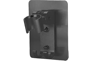 STOAT®Supporto per soffione doccia, supporto autoadesivo per soffione doccia, privo di fori, alluminio，supporto soffione doccia，staffa supporto doccia，supporto doccino，porta soffione doccia