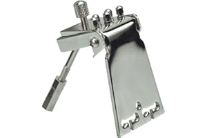 Golden Gate P-117 Old Waverly Style Banjo Tailpiece - Nickel