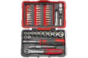 Ks tools Coffret de douilles et accessoires ultimate® 1/4'', 44 pièces