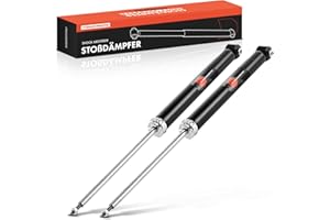 Frankberg 2x Ammortizzatori per sospensioni Ammortizzatori per telaio Posteriore sinistro destro 673mm Pressione del gas Compatibile con 2 DY Fiesta V JD JH Replace# 311897,1327469