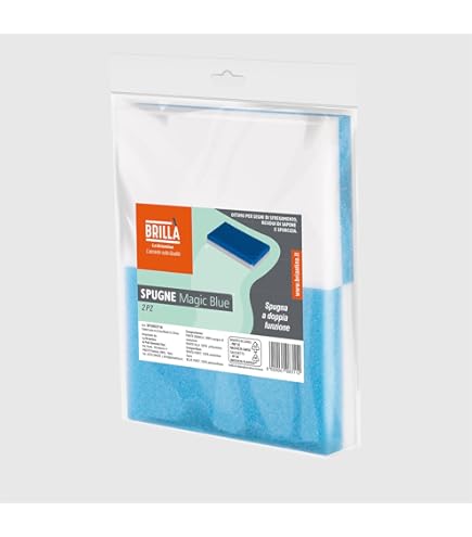KZQ Confezione Da 2 Spugne Magiche Per Piscina Con Manico, Resistenti E Durevoli Ideali Per Spa Piccole Piscine E Vasche Da Bagno Per La Pulizia Dello Sporco Blu 88624158