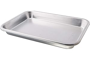 Nordic Ware - Plat à Four Naturals 18 x 25,5 cm - Aluminium Durable - Polyvalent - Argent