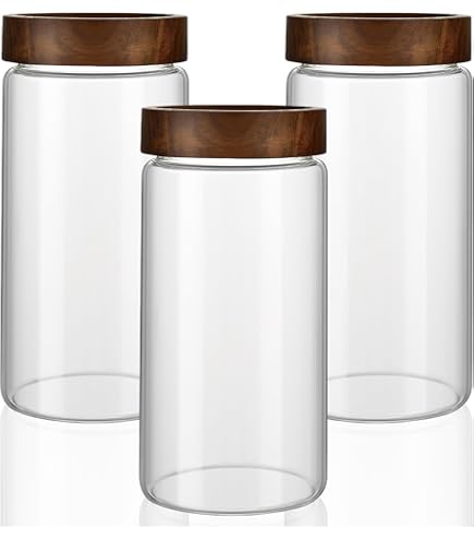 Tupperware Bamboo Clear Storage 1,9 L mit Bambus Deckel transparent  Vorratsdose Vorrat Dose Behlter fr Zucker, Kaffee, Kekse : Amazon.de:  Kche, Haushalt & Wohnen