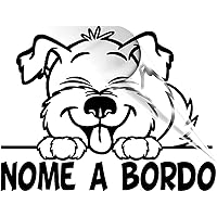 Adesivo Auto 'Baby On Board' In Vinile - Nero, 16x18cm, Per Segnalare Presenza Bambini - Foto 11