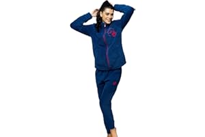 Lotto Tuta Donna Invernale Termica in Pile con Zip Intera - Tuta Donna Completa Grigio L EU 44 L