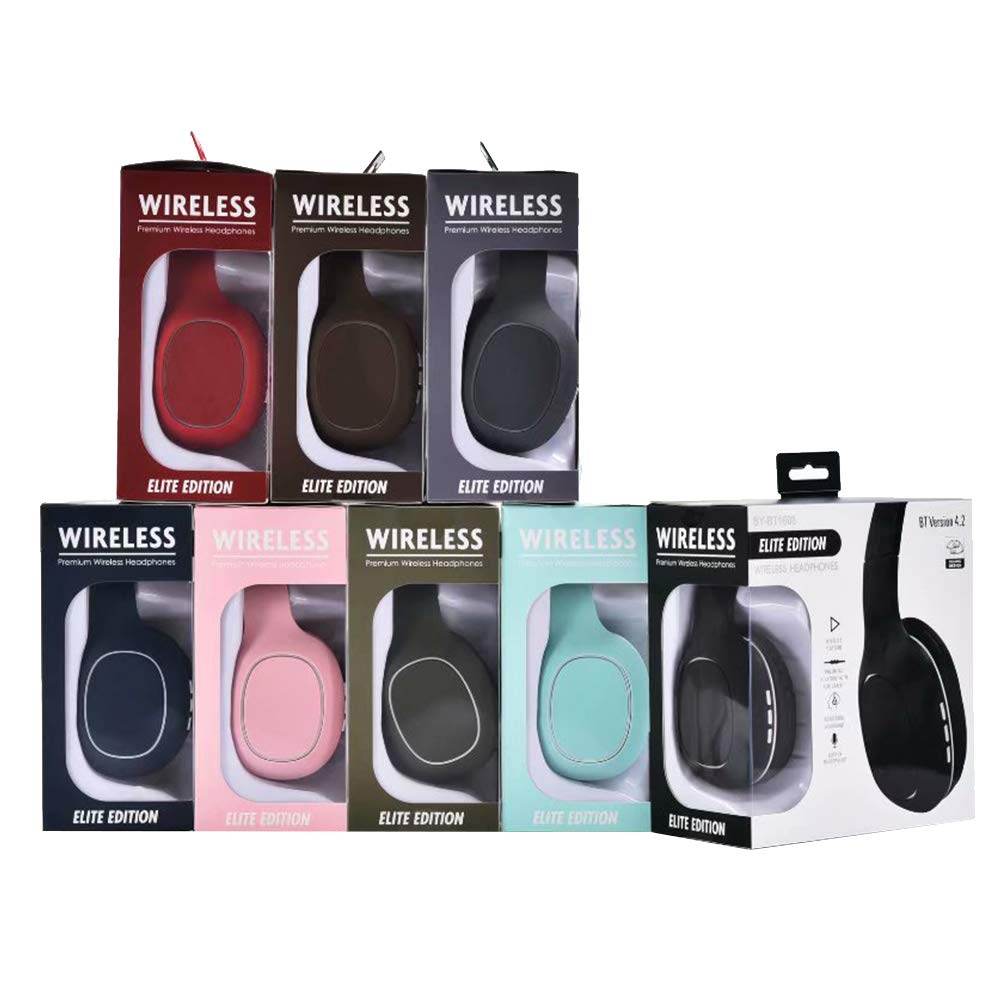 Qoosea-Auriculares-Bluetooth-plegables-auriculares-inalmbricos-con-banda-para-el-cuello-con-Bluetooth-y-micrfono-incorporado-42-Auriculares-estreo-con-auriculares-retrctiles-para-iPhone-Sumsung-Sony-H