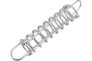 GATE 14 GATE14® Molla di Ormeggio in Acciaio Inox per Barca di 5 m, 270 x 54 mm