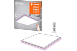 ‎LEDVANCE LEDVANCE Smart panel z podświetleniem głównym i podświetleniem z technologią wifi TW RGB i możliwością ściemniania, 600X600mm Biały +RC, 1 opakowanie