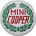 Produktbild Mini Cooper Classic Logo Badge gesticktes Patch 8,9 cm Aufnäher oder zum Aufbügeln