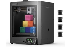 ELEGOO Centauri Carbon Stampante 3D, CoreXY 500 mm/s Stampa ad Alta Velocità con Autocalibrazione, Ugello a 320°C e Telecamera Integrata, Pronta per Stampare Subito, Dimensioni di Stampa 256x256x256mm