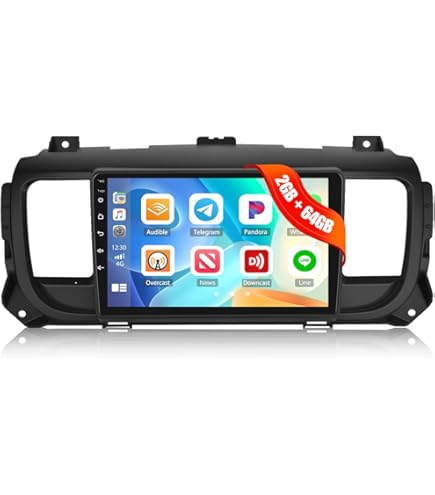 Radios Con CarPlay Radio Android Para Citroen Jumpy 3/Peugeot