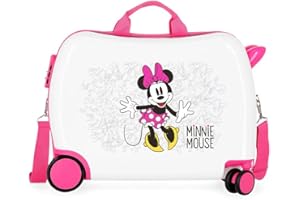 Disney Niñas Maleta Infantil, Blanco, 50x38x20 cms
