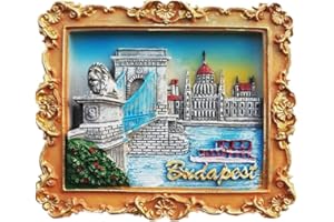 MUYU MAGNET Budapest Hungría Imán para nevera recuerdo decoración de regalo magnético colección de pegatinas