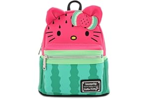 Loungefly N/A, Hello Kitty Mini Sacs à Dos Watermelon Femme Multicolore, Faux Cuir, Femme, Multicolored, One Size