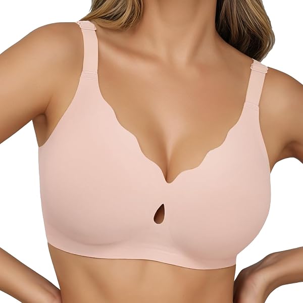 Yutdeng BH Ohne Bügel Für Damen – Große Größen, Gepolstert, Nahtlos & Bequem, Mit Verlängerung