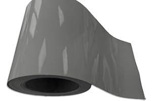 A B Pool ABP Film rénovation de la Ligne d'eau (25 m) + Kit d'installation (Gris Moyen)