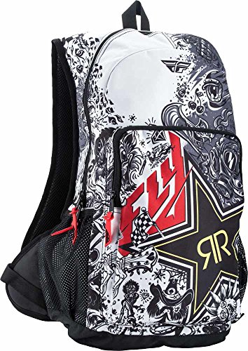 Preisvergleich Produktbild Fly Racing Rucksack Rockstar schwarz-weiß Daypack Backpack