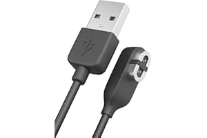 Sinoacc Charging Cable for AfterShokz Aeropex AS800 & OpenComm ASC100SG, Shokz OpenRun & OpenRun Pro S810 Magnetic Replacement 3.3Ft USB Charger Cable Cord for AfterShokz Bone Conduction Headphones