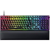 Razer Huntsman V2 (Red Switch) - Optical Gaming Keyboard with Near Zero Input Latency (Linear Optical Switches Gen-2, Doubles