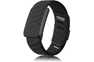 Comfort Durable Silicone Wristband Compatible with WHOOP 5.0/MG Band, Waterproof and Sweatproof,Soft-Touch Silicone Durable,Breathable and Adjustable Strap for Men & Women with Metal Frame