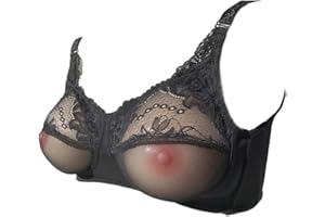 BIMEI Spitzen-BH für Silikon-Brustformen für Mastektomie, Crossdresser, falsche Brüste 8799