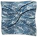 Produktbild Xukmefat Frauen Lady Unterwasser Sea Shark Print Square Schal Mixed Neck Schal Scarve Head Wrap Schal