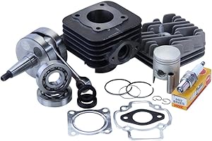 CITOMERX Piaggio TPH NRG Motor Revision Set Kurbelwelle Zylinder Kolben Set kompatibel mit Sfera Gilera
