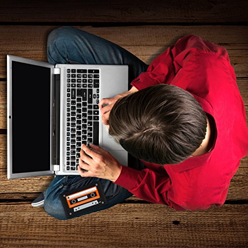 HipDisk HD-LS132-00 externes Festplattengehäuse mit austauschbarer Silikon-Schutzhülle LS132 Old School 2,5 Zoll USB 3.0 für HDD und SSD stoßfest wasserabweisend - 6
