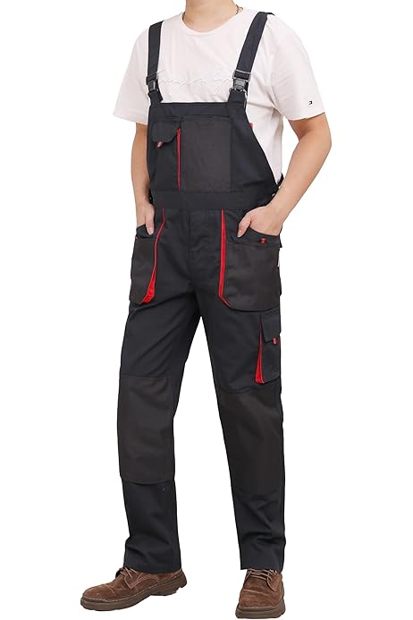 Abbigliamento Salopette Lavoro Uomo Tuta Da Meccanico Salopetta Da