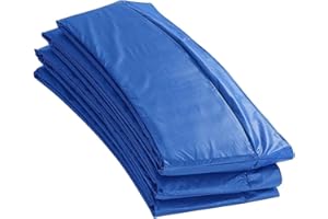 FAIRUO 6Ft 8Ft 10Ft 12Ft 13Ft 14Ft 15Ft 16Ft Trampoline Spring Cover Replacement Pad For Round Frame Trampoline Covers.