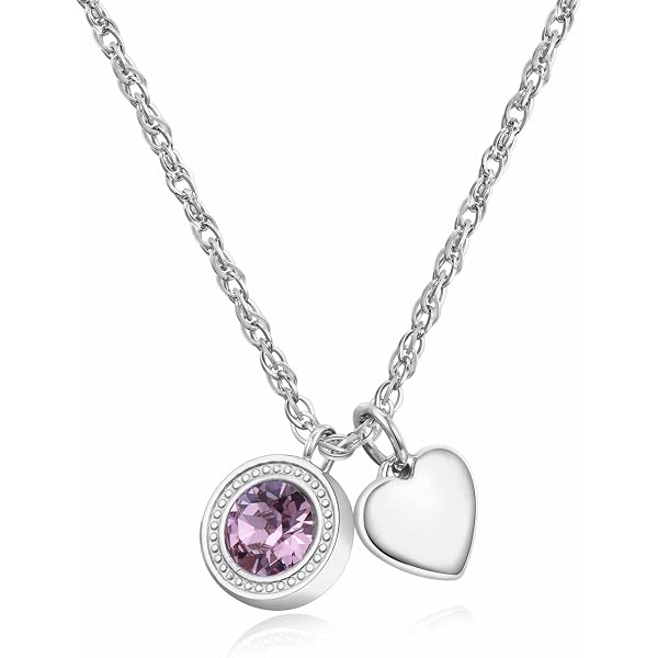 S'Agapõ Collana Girocollo Fancy SFC06 - Acciaio 316L, Quadrifoglio E Cristallo 'Luck' - Idea Regalo